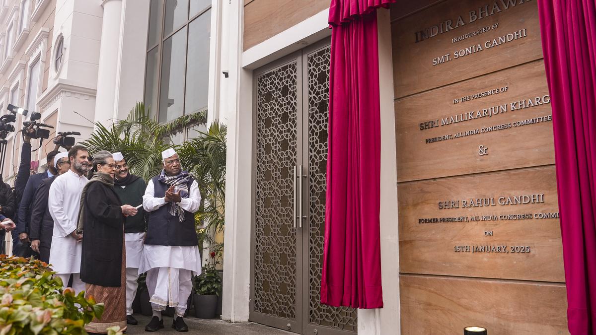 सोनिया गांधी ने कांग्रेस के नए मुख्यालय ‘इंदिरा भवन’ का किया उद्घाटन