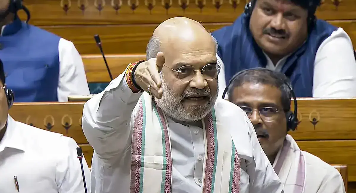 आतंकवाद की जड़ पाकिस्तान है और पाकिस्तान कांग्रेस पार्टी की भूल है; अमित शाह