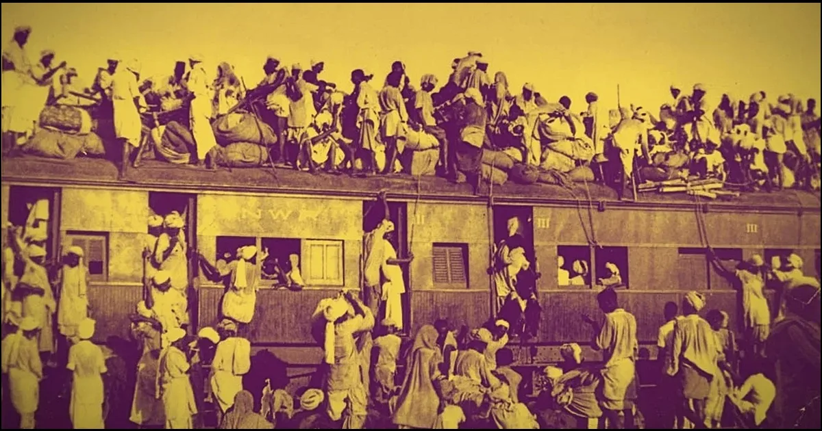 मुसलमानों के लिए अलग देश की मांग ने लाखों लोगों को विस्थापित कर दिया