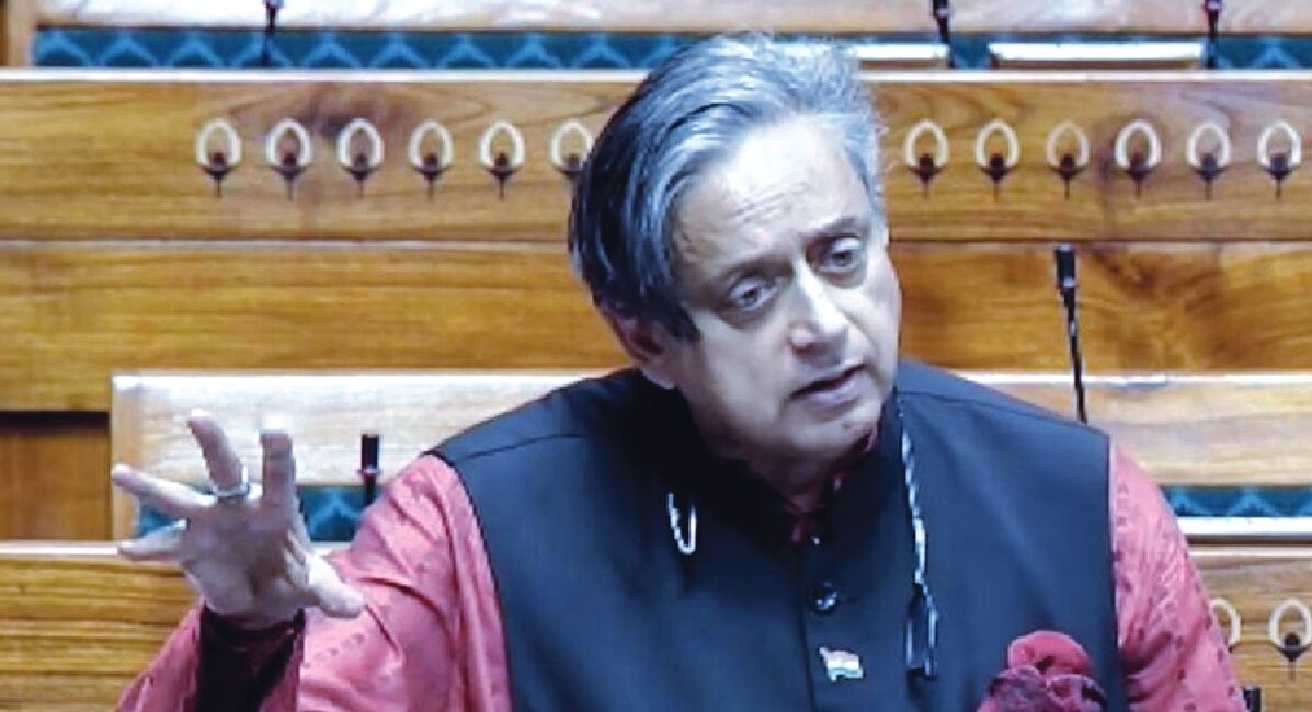 Shashi Tharoor slams LDF Govt