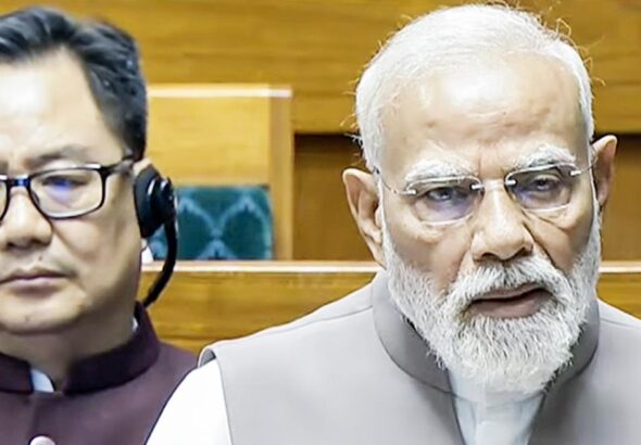 pm-modi-addresses-lok-sabha-on-west-asia-crisis