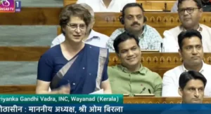 Women’s quota debate Priyanka Gandhi in Lok Sabha