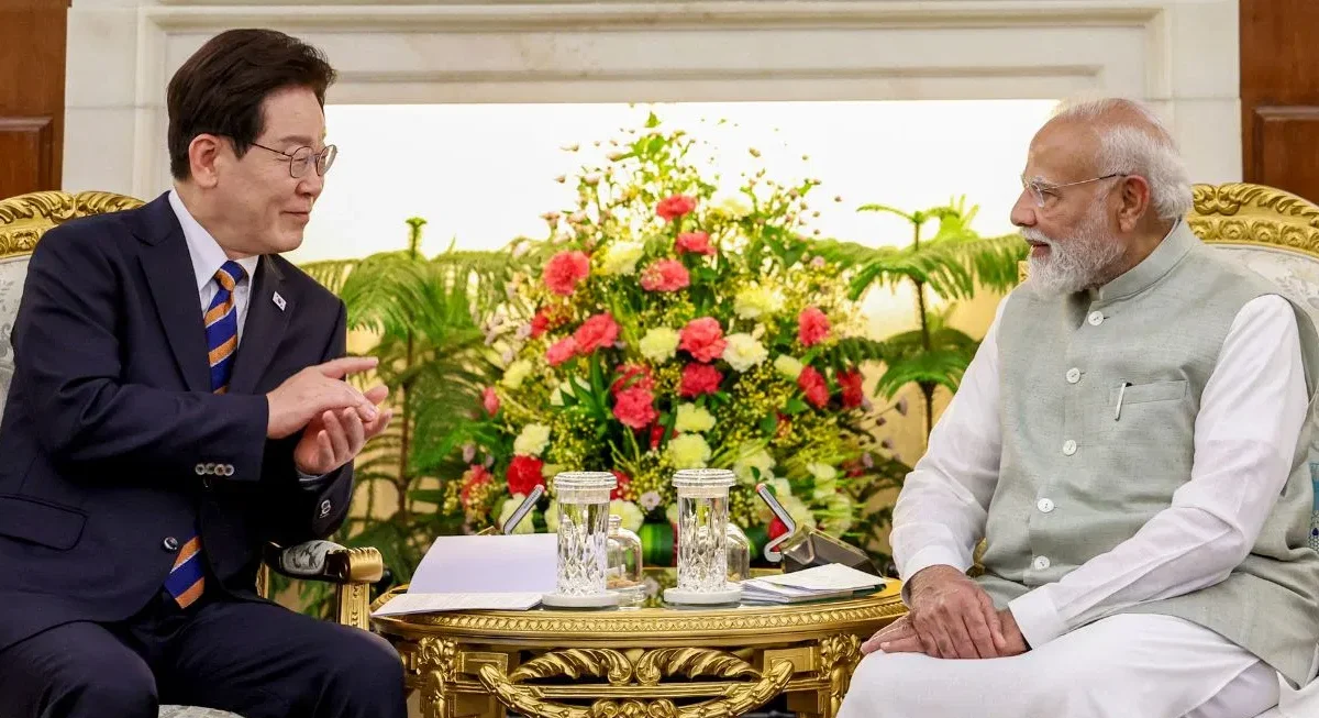 pm-modi-south-korea-president-lee-jae-myung-meeting-dellhi-hyderabad-house