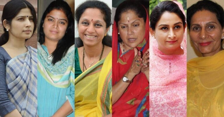 womens-reservation-bill-women-mps-have-family- political-background