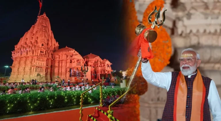 somnath - mandir -Narendra Modi is the Prime Minister of India