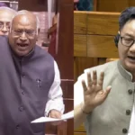 rajya-sabha-proceedings-heated-exchange-between-mallikarjun-kharge-and-kiren-rijiju--amit-shah-presence