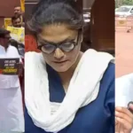 south-indian-opposition-mps-protest-at-parliament-over-bjp-mp-sushmita-dev-lungi-wala-comment