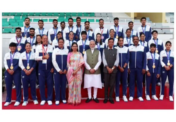 pm-modi-interacts-with-asian-games-2026-medal-winners